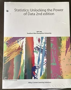 Statistics: Unlocking the Power of Data Second Edition Custom for SNHU - Imagen 1 de 3