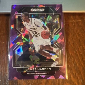 James Harden 2022-23 Panini Prizm Draft Picks Purple Ice Prizm #20 /149 ASU - Picture 1 of 7