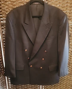 *André Villard Paris Men's Double-Breasted Blazer | 100% Wool | Made in Poland | - Picture 1 of 10