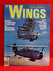 Wings A Sentry Magazine 1980 Curtiss SBC-4 Heli-divers - Imagen 1 de 5
