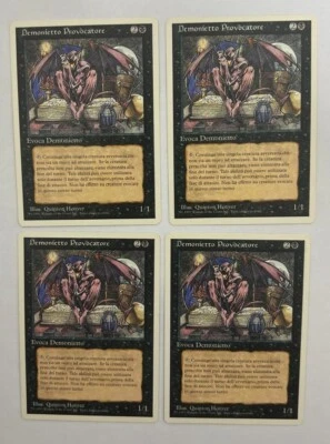 MTG 4X ITALIAN REVISED EDITION NETTLING IMP NM MAGIC THE GATHERING CREATURE - Image 1 of 4