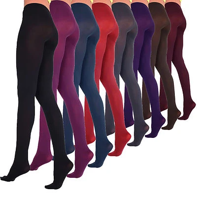 Lady Sofia Women's Soft Microfiber Opaque Tights 60 Denier - Image 1 of 2