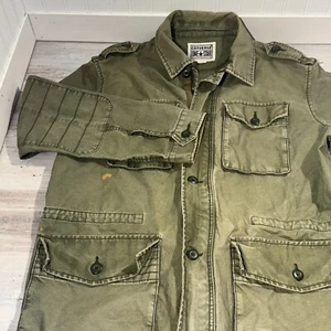 Converse One Star Military Jacket Mens Sz L OD Green M51 M65 Style Utility Coat - Bild 1 von 10