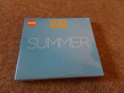 5 DISC CD ALBUM- NEW & SEALED - 100 HITS - SUMMER - BONEY M EWF TLC PINK ODYSSEY Foto 1 de 2