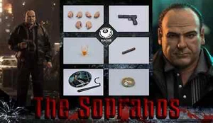 New BLACK 8 STUDIO BK-002 1/6 The Sopranos Tony Soprano 12" Figure - Picture 1 of 15