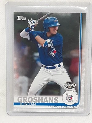 Jordan Groshans 2019 Topps Pro Debut Baseball - #112 - Toronto Blue Jays - Image 1 of 2