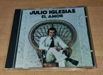 JULIO IGLESIAS El amor ULTRA RARE USA CD EARLY RELEASE PRIMERA EDICION 1989 OOP - Image 1 of 3