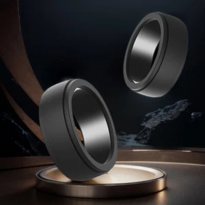 Cubierta de anillo elástico de silicona a prueba de golpes protector de anillo para Oura Ring Gen 3 (negro) - Imagen 1 de 7