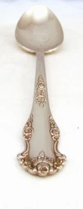 National King Edward Silverplate 1951 HOLIDAY Oval Soup/Dessert Spoon(s) 7 1/8" - Picture 1 of 6