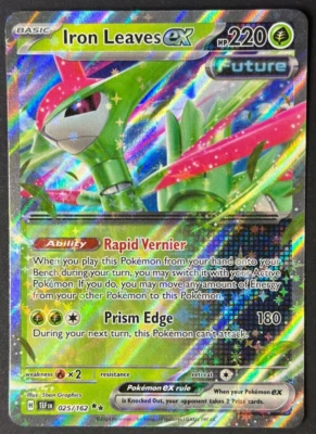 Iron Leaves ex 025/162 Sv05: Temporal Forces Holo - Image 1 of 2