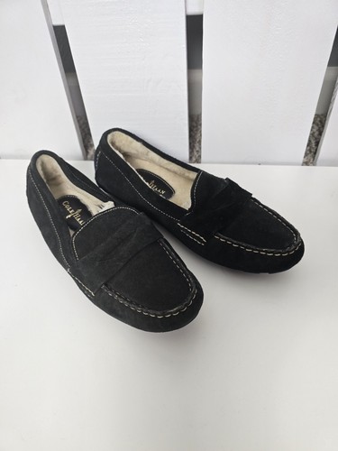 NIKE Mocassino Cole Haan Air Sadie Penny nero donna 8 5B scamosciato foderato in pelliccia di pecora