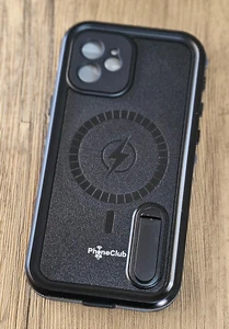 Phone Club Wasserdichte Hülle für Apple iPhone 12 mit Ständer Stoßfest mit Magsafe - Bild 1 von 10
