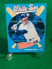1989 Chicago White Sox Coca-Cola #8 Carlton Fisk HOF