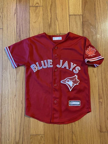 Vlad Guerrero Jr Toronto Blue Jays Youth Jersey Size S Red Cover