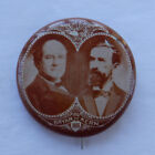 Reproduction 1972 BUTTON Pin Vintage Campaign - William Jennings Bryan 1908