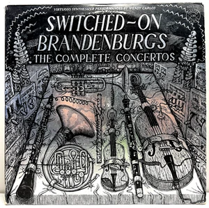 Wendy Carlos Switched-on Brandenburgs 1980 Vinyl CBS Masterworks Records 1st Prs - Imagen 1 de 7