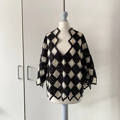 Camiseta Free People Beach House Talla XS/S Grande Crochet Top Foto 1 de 4