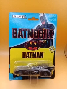 SEALED 1989 BATMAN THE MOVIE BATMOBILE DIE-CAST ERTL DC COMICS Spielzeug - Bild 1 von 7