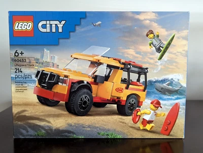 Lego 60453 City Lifeguard Beach Rescue Truck Novo Selado - Imagem 1 de 4