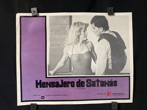 1981~EVILSPEAK~ Clint Howard~R.G. Armstrong~HORROR~ Authentic MEXICAN LOBBY CARD