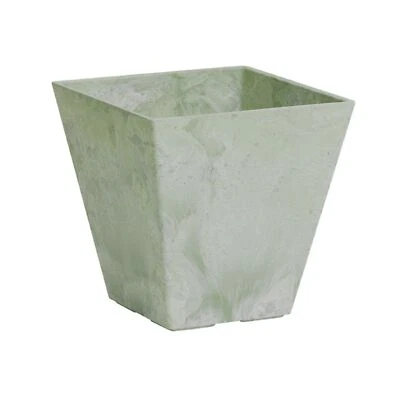 Maceta ArtStone 35126 Ella cuadrada de resina, 12 pulgadas, como nueva Foto 1 de 4
