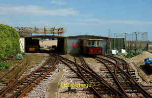 Foto 6x4 Volkselektrische Eisenbahn, Brighton Kemp Town Die Szene auf der Halfwa c2012