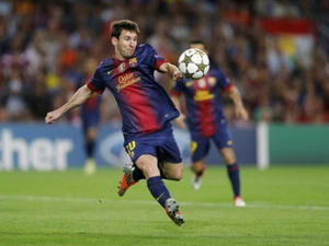 V1406 Lionel Messi Shot Ball FC Argentina Decor WALL POSTER PRINT CA - Bild 1 von 13