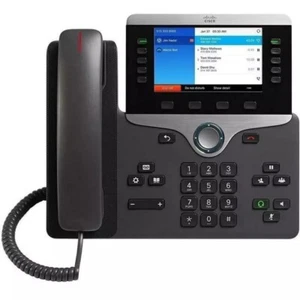 Cisco CP-8841-K9 IP Phone, No AC Power, Requires POE Cisco Refresh - Picture 1 of 4