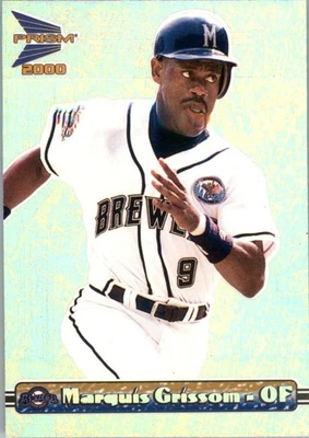2000 Pacific Prism Woodgrain Silver #79 Marquis Grissom - BB - Image 1 of 2