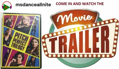 Pitch Perfect Trilogy 1,2,3 (DVD,2018,3-Disc Set,Widescreen) BRAND NEW! - Image 1 of 3