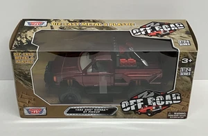 1:24 Motor Max Off Road 1992 GMC SIERRA GT PICKUP die-cast metal - Picture 1 of 7
