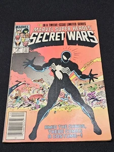 Disfraz negro original Marvel Super Heroes Secret Wars #8 1984 - Imagen 1 de 13
