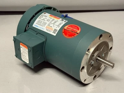 Leeson 116751.00 Electric Motor C6T34FC94C 2HP, 3PH, 60/50Hz, 56C Frame - Image 1 of 4
