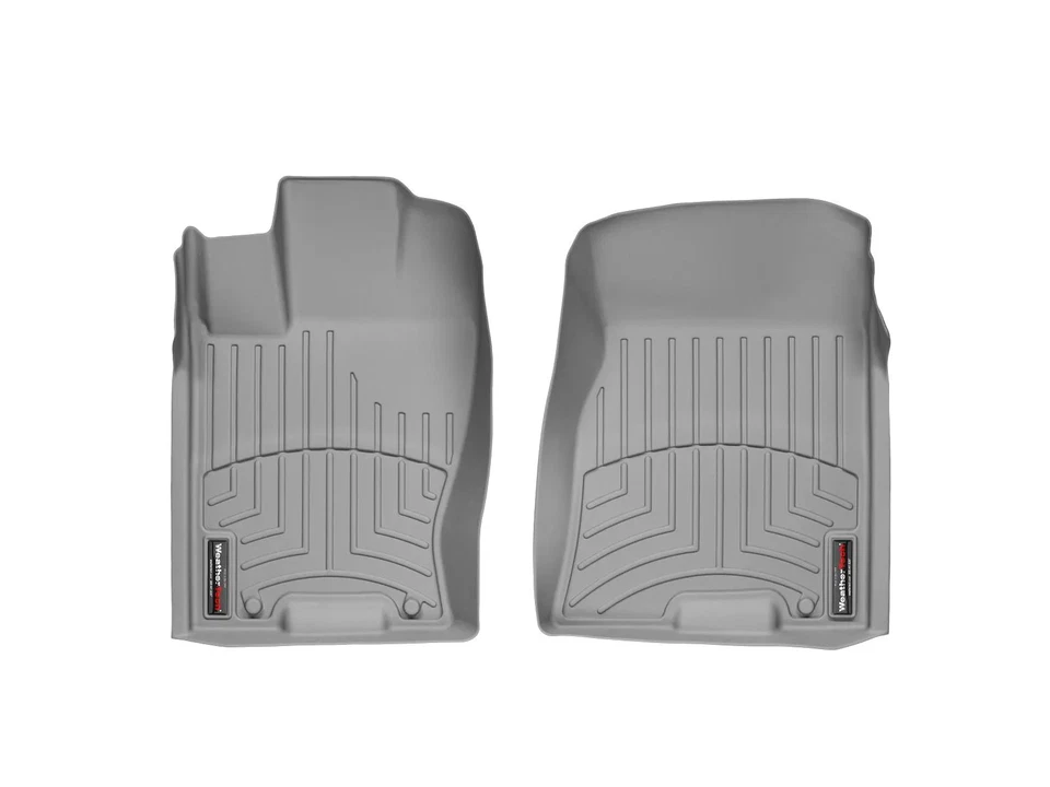 WeatherTech FloorLiner 适用于 2009 - 2010 起亚 Borrego - 第一排,灰色 — 第 1/4 张图片