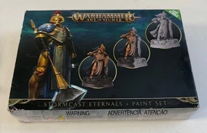 Games Workshop Warhammer Age Of Sigma Storm Cast Eternals più set pittura - Foto 1 di 2