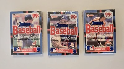 Paquetes de violonchelo de béisbol Donruss 1988 Bobby Bonilla en la parte posterior Foto 1 de 3