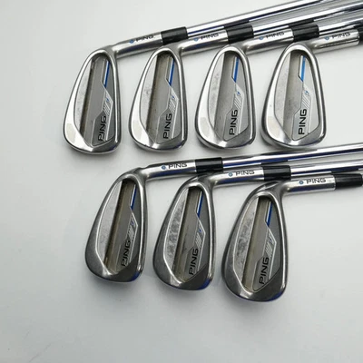 Used Ping i E1 Iron Set / 4 - PW / Stiff Flex - Image 1 of 4