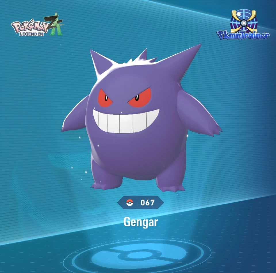 Gengar / Normal & Shiny / 6IV / Battle Ready / Pokémon-Legenden: Z-A - Bild 1 von 1