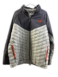The North Face Thermoball Primaloft Jacket Mens Sz 2XL Full Zip Quilted Packable - Picture 1 of 10