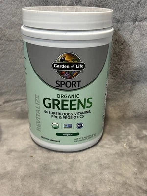 NUEVO - Verdes orgánicas deportivas, originales, 8,99 oz (255 g) aproximadamente 30 porciones - 12/2025 Foto 1 de 4