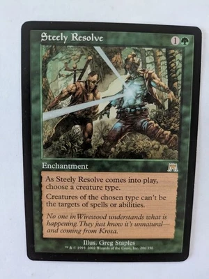 Steely Resolve Onslaught MTG NM Free shipping with tracking - Image 1 of 2