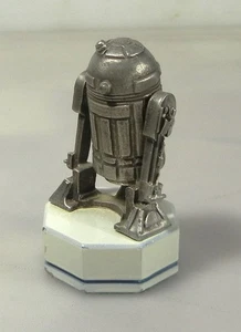 Star Wars The Danbury Scacchi Peltro R2-D2 (Rook) 1994 come nuovi - Foto 1 di 5