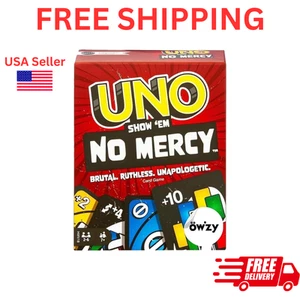 UNO Show Em NO MERCY Card Game SEALED! BRAND NEW! IN HAND! - Picture 1 of 7