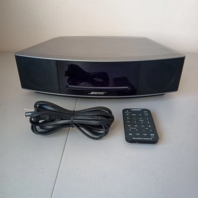 Bose Wave Music System IV CD Player AM/FM Radio W/Remote Good Cond READ DESCRP - Image 1 of 4