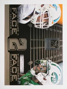 Elite Face 2014 2 caras plateadas #6 Antonio Cromartie/Mike Wallace - Imagen 1 de 2