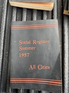 social register summer 1957 all cities - Picture 1 of 2