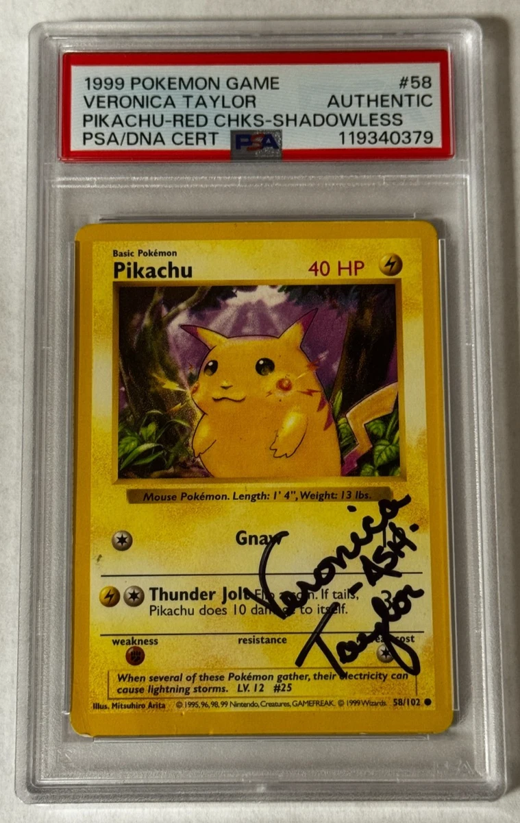 Pikachu Pokémon TCG Professional Sports Authenticator (PSA