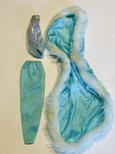 Vintage Barbie Magic Moves Ersatz Outfit Body Cape Rock blau BIN 20 - Bild 1 von 15