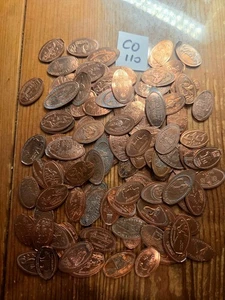 100+ Penny Allungati Pressati Assortiti dal Colorado Vedi Descrizione - Foto 1 di 12