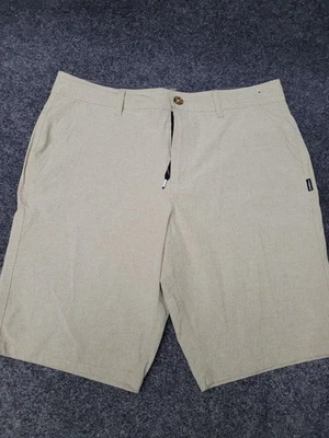 Shorts O'Neill Masculino 34 Cáqui Hiperdry Híbrido Chino Secagem Rápida Elástico Walkshorts - Imagem 1 de 4